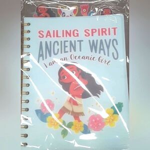 New Moana Tabbed Journal Book
